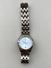 Marc Jacobs Peeker Blue Dial Silver Steel Strap Watch for Women - MBM3376