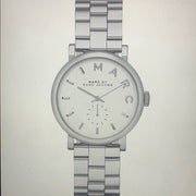 Marc Jacobs Baker Grey Dial Silver Steel Strap Watch for Women - MBM8630