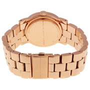 Marc Jacobs Amy Dexter Rose Gold Dial Rose Gold Steel Strap Watch for Women - MBM3216