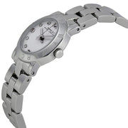 Marc Jacobs Mini Amy White Dial Silver Steel Strap Watch for Women - MBM3055