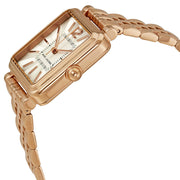 Marc Jacobs Vic Silver Dial Rose Gold Steel Strap Watch for Women - MJ3514