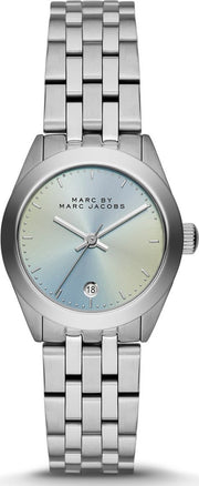 Marc Jacobs Peeker Blue Dial Silver Steel Strap Watch for Women - MBM3376