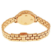 Marc Jacobs Betty White Dial Rose Gold Steel Strap Watch for Women - MJ3496