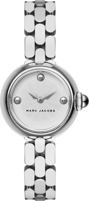 Marc Jacobs Courtney Silver Dial Silver Steel Strap Watch for Women - MJ3456