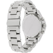 Marc Jacobs Marc Chronograph Silver Dial Silver Steel Strap Watch for Men - MBM3155