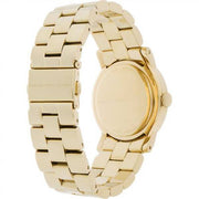 Marc Jacobs Amy Blue Dial Gold Steel Strap Watch for Women - MBM3220