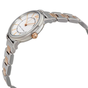 Marc Jacobs Roxy White Dial Two Tone Steel Strap Watch for Women - MJ3553