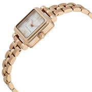 Marc Jacobs Vic Silver Dial Rose Gold Steel Strap Watch for Women - MJ3530