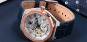 Maserati Stile Automatic Limited Edition White Dial Blue Leather Strap Watch For Men - R8821142001