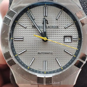Maurice Lacroix Aikon Automatic Grey Dial Silver Steel Strap Watch For Men - AI6008-SS00F-231-A