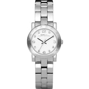 Marc Jacobs Amy Silver Dial Silver Steel Strap Watch for Women - MBM3181