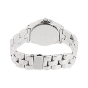 Marc Jacobs Blade Black Dial Silver Steel Strap Watch for Women - MBM3058