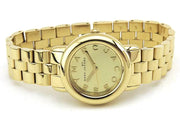 Marc Jacobs Marci Gold Dial Gold Steel Strap Watch for Women - MBM3174
