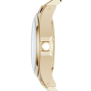 Marc Jacobs Henry Skeleton Gold Dial Gold Steel Strap Watch for Women - MBM3263