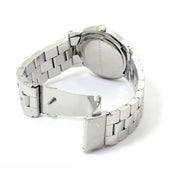 Marc Jacobs Amy Pink Dial Silver Steel Strap Watch for Women - MBM8623