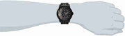 Fossil Townsman Mechanical Black Dial Black Steel Strap Watch for Men -  ME1136