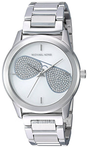 Michael Kors Harman Analog Silver Dial Silver Steel Strap Watch For Women - MK3672