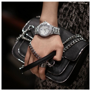 Michael Kors Camille Crystal Pave Dial Silver Steel Strap Watch for Women - MK5869