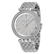 Michael Kors Darci Silver Dial Silver Steel Strap Watch for Women - MK3437