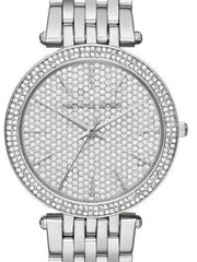 Michael Kors Darci Silver Dial Silver Steel Strap Watch for Women - MK3437