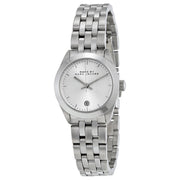 Marc Jacobs Peeker Silver Dial Silver Steel Strap Watch for Women - MBM3373