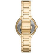 Michael Kors Taryn Quartz Gold Dial Gold Steel Strap Watch For Women - MK4459