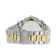 Michael Kors Runway Gold Dial Two Tone Steel Strap Watch for Women - MK5137