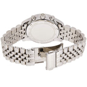 Michael Kors Lexington Silver Dial Silver Steel Strap Watch for Women - MK5555