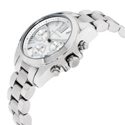 Michael Kors Bradshaw  Chronograph Silver Dial Silver Steel Strap Watch for Women - MK6174