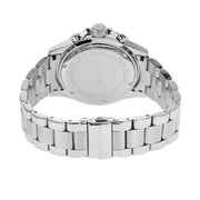 Michael Kors Everest Chronograph Blue Dial Silver Steel Strap Watch For Women - MK7237