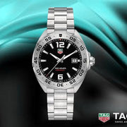 Tag Heuer Formula 1 Quartz Black Dial Watch For Men - WAZ1112.BA0875