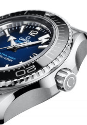 Omega Seamaster Planet Ocean 6000M Co Axial Master Chronometer Blue Dial Silver Steel Strap Watch for Men - 21530462103001