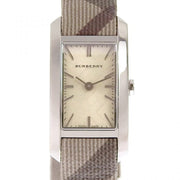 Burberry The Pioneer Grey Dial Leather Strap Watch for Women - BU9504