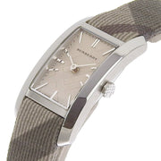 Burberry The Pioneer Grey Dial Leather Strap Watch for Women - BU9504