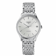 Longines Lyre Classico 25mm White Dial Silver Stainless Steel Watch for Women - L4.259.4.12.6