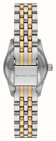 Michael Kors Lexington Analog Silver Dial Two Tone Steel Strap Watch for Women - MK4740