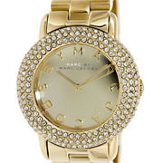 Marc Jacobs Marci Gold Dial Gold Steel Strap Watch for Women - MBM3191