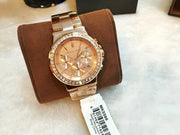Michael Kors Dylan Rose Gold Rose Gold Steel Strap Watch for Women - MK5586