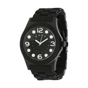 Marc Jacobs Pelly Black Dial Black Silicone Strap Watch for Women - MBM2507