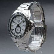 Tag Heuer Formula 1  Calibre 6 Automatic White Dial Silver Steel Strap Watch for Men - WAZ2013.BA0842