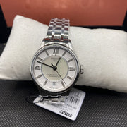Tissot Chemin Des Tourelles Powermatic 80 Helvetic Silver Dial Silver Steel Strap Watch For Women - T099.207.11.116.00