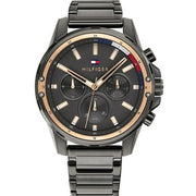 Tommy Hilfiger Mason Grey Dial Grey Steel Strap Watch for Men - 1791790