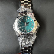 Marc Jacobs Amy Blue Dial Silver Steel Strap Watch for Women - MBM3274