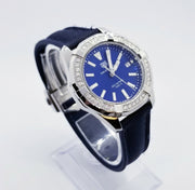 Tag Heuer Aquaracer Quartz Diamonds Blue Dial Blue Nylon Strap Watch for Women - WAY131N.FT6091