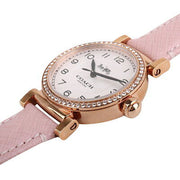 Coach Madison White Dial Pink Leather Strap Watch for Women - 14503395