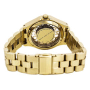 Marc Jacobs Henry Gold Dial Gold Steel Strap Watch for Women - MBM3292