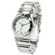 Marc Jacobs White Dial Silver Steel Strap Watch for Women - MBM3052