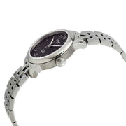 Tissot Le Locle Automatic Lady Black Dial Silver Steel Strap Watch For Women - T006.207.11.058.00