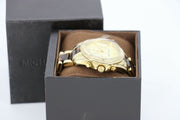 Michael Kors Blair Gold Dial Two Tone Steel Strap Watch for Women - MK6094