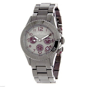 Marc Jacobs Rock Chronograph Gunmetal Grey Dial Grey Steel Strap Watch for Men - MBM3160